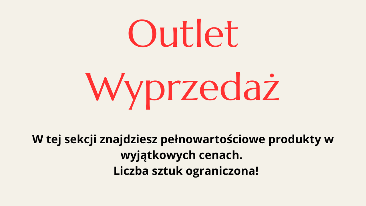 Outlet - Wyprzedaż