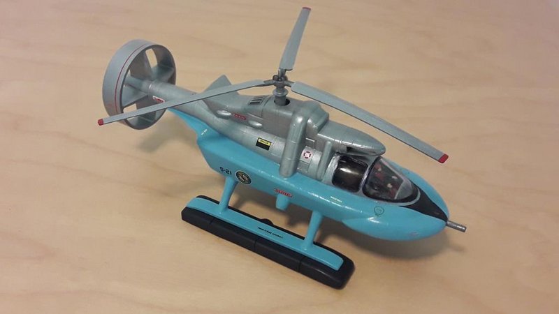 絶版品イマイ キャプテンスカーレットスペクトラムヘリコプター