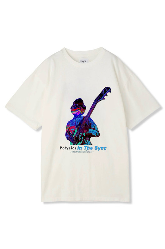 『In The Sync -renewal edition-』Tシャツ White (S/M/L/XL) ¥3,800 (前)