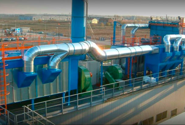 sistema colector de polvo