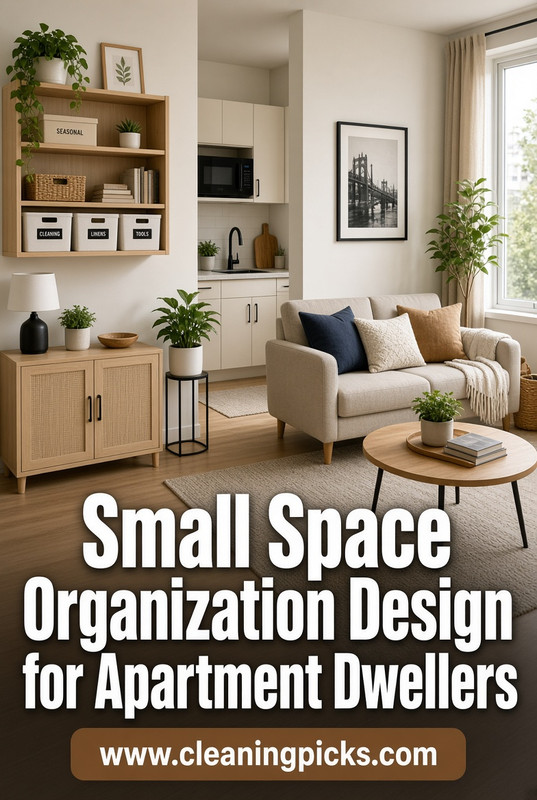 13 Small Space Organization Design for Apartment Dwellers