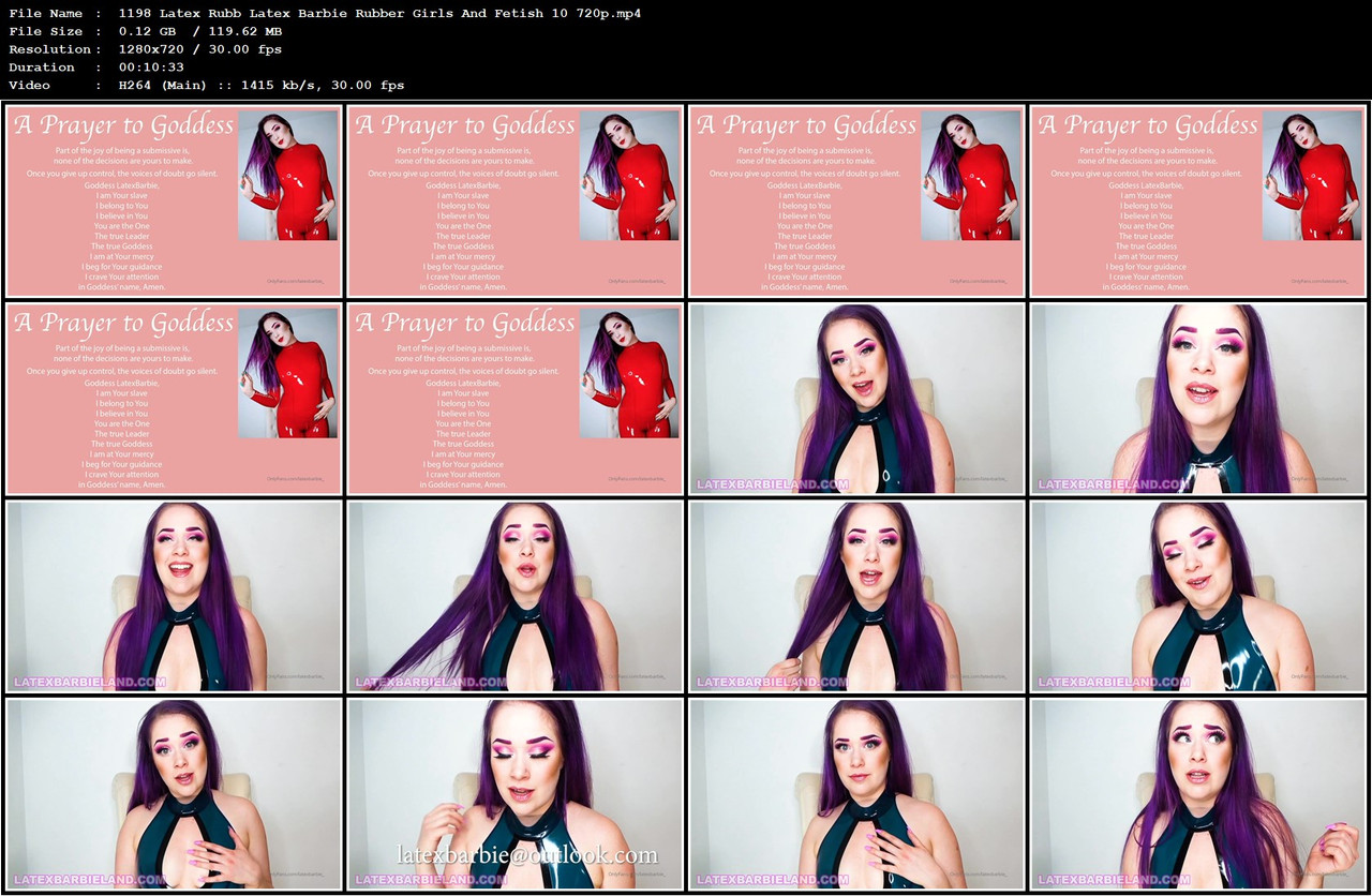 1198 Latex Rubb Latex Barbie Rubber Girls And Fetish 10 720p mp4