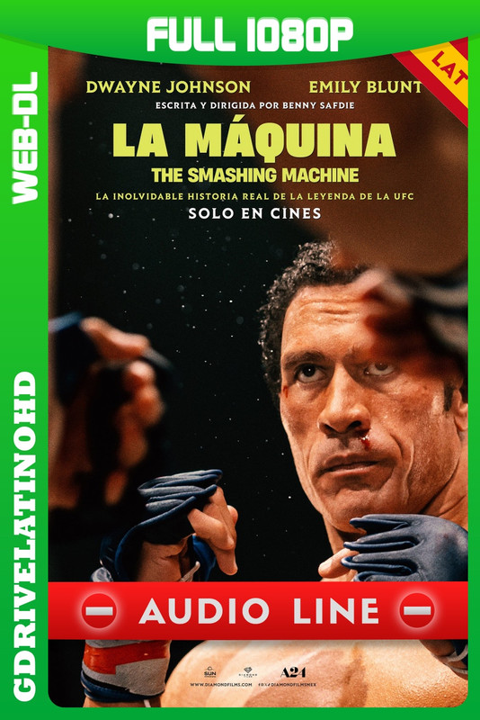 La Máquina: The Smashing Machine (2025) WEB-DL 1080p Latino LINE -Inglés