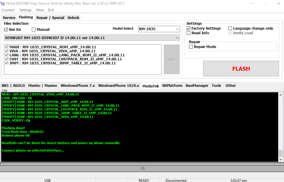 nokia 130 rm1035 hang on logo done by flashing infinity best GSMForum