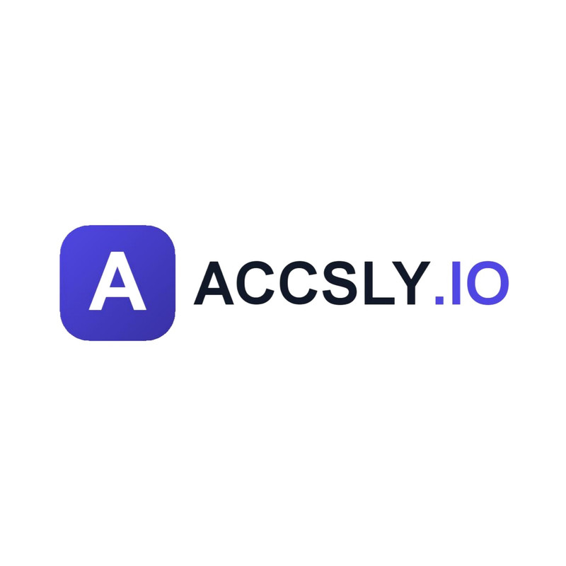 логотип "Accsly.io"