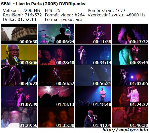 SEAL - Live in Paris (2005)