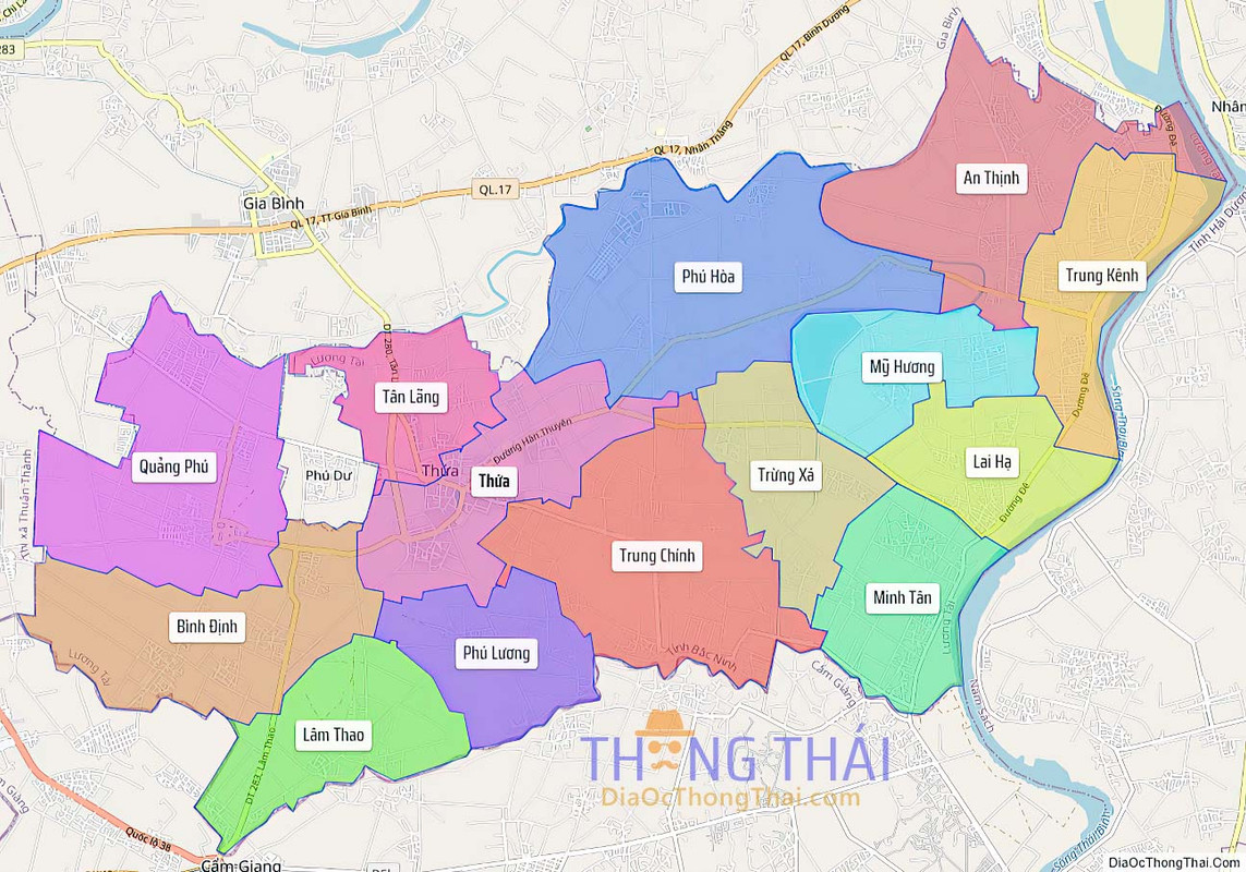 các xã thuộc huyện lương tài tỉnh bắc ninh cũ