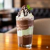 Ice Blended Choco-Mint Frappe