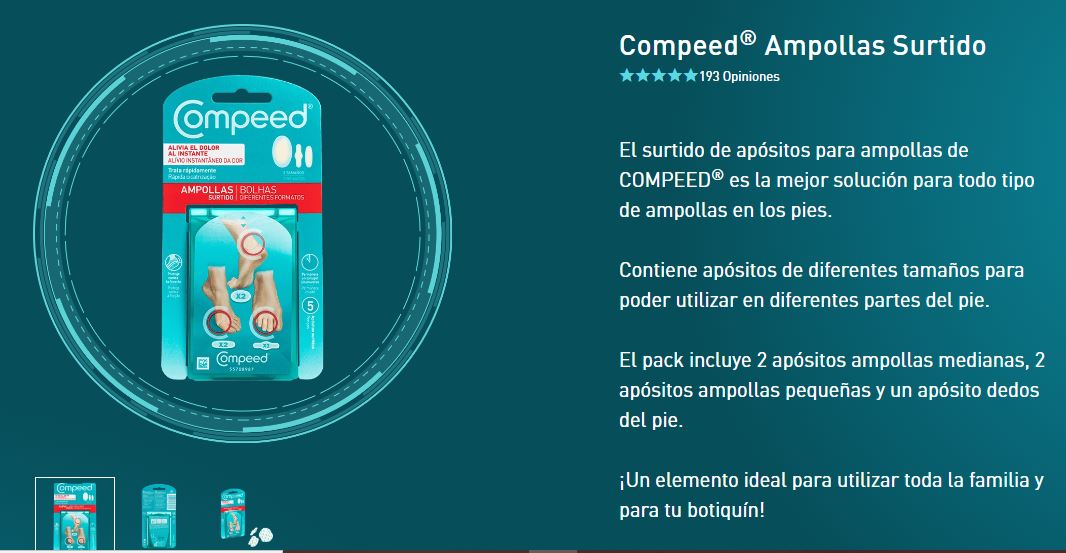 COMPEED AMPOLLAS