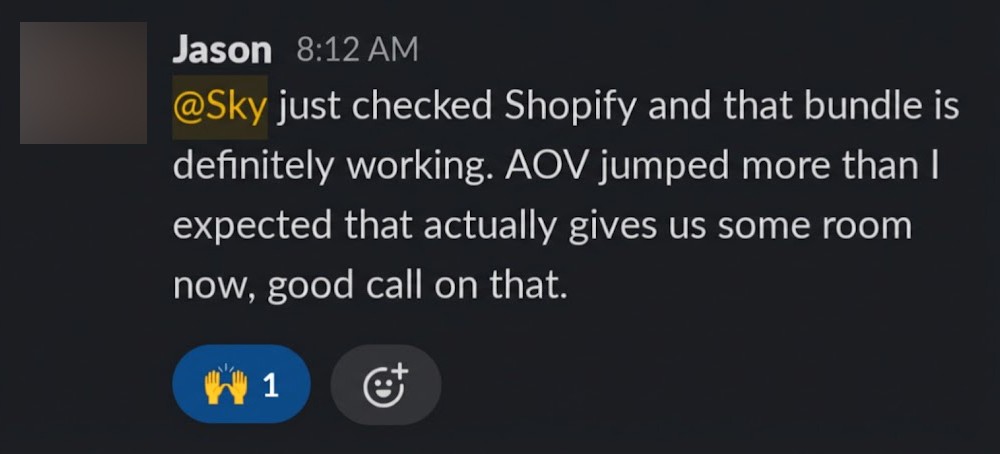 Client DM Screenshot