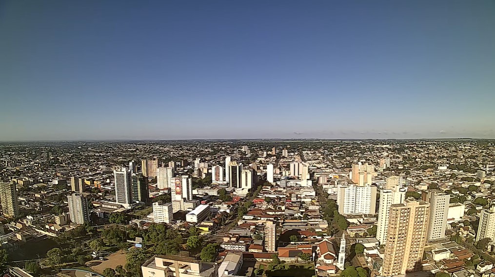 Campo Grande nesta manhã de sábado