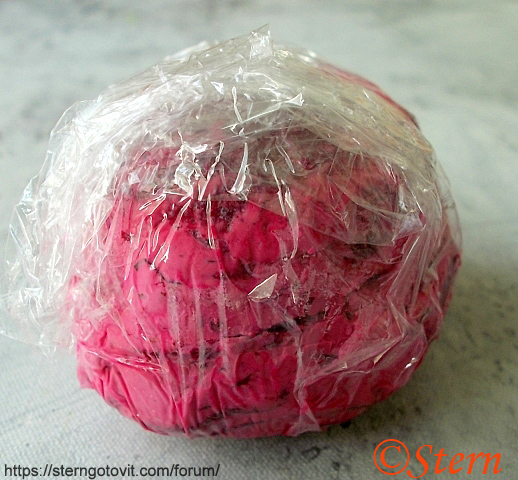 Закуска из свеклы с крем-сыром