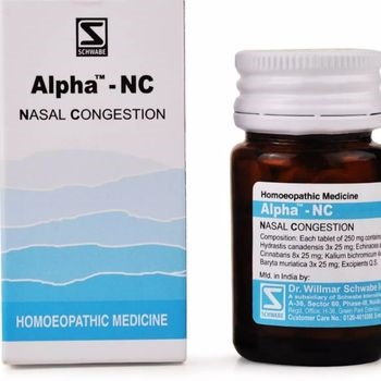 Willmar Schwabe India Alpha NC (Nasal Congestion) (20g)