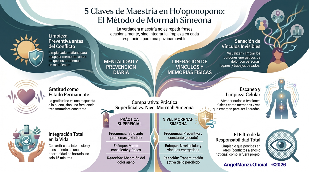 Como lograr la Maestria en Ho'oponopono en 5 Pasos.
