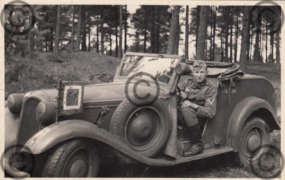 Foto, Seitenaufnahme Kübelwage, Fahrzeug, Wehrma