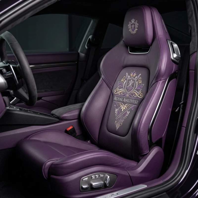 Royal Amethyst Luxury Car Seat Cover