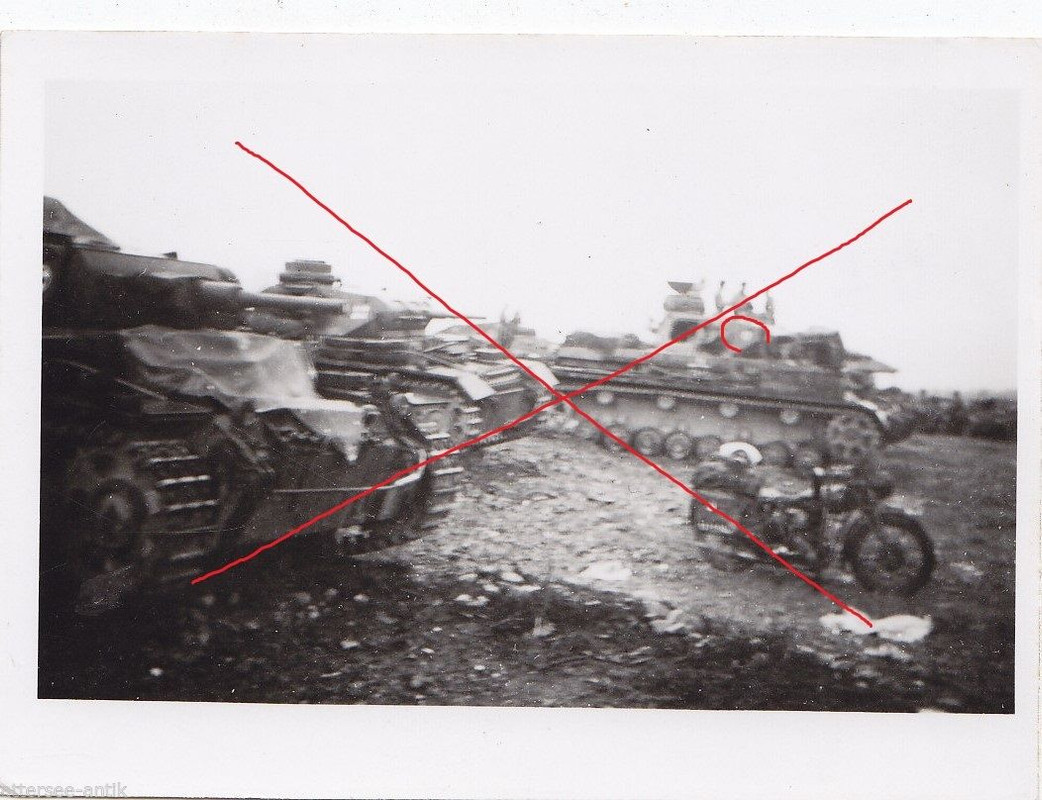 Panzer III Sd.Kfz. Krad Motorrad Ausrüstung Balk
