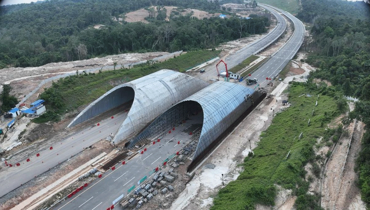 Pembangunan Jembatan Tol IKN