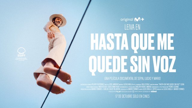 “HASTA QUE ME QUEDE SIN VOZ”, EL DOCUMENTAL DE LEIVA, ADELANTA SU ESTRENO AL 17 DE OCTUBRE