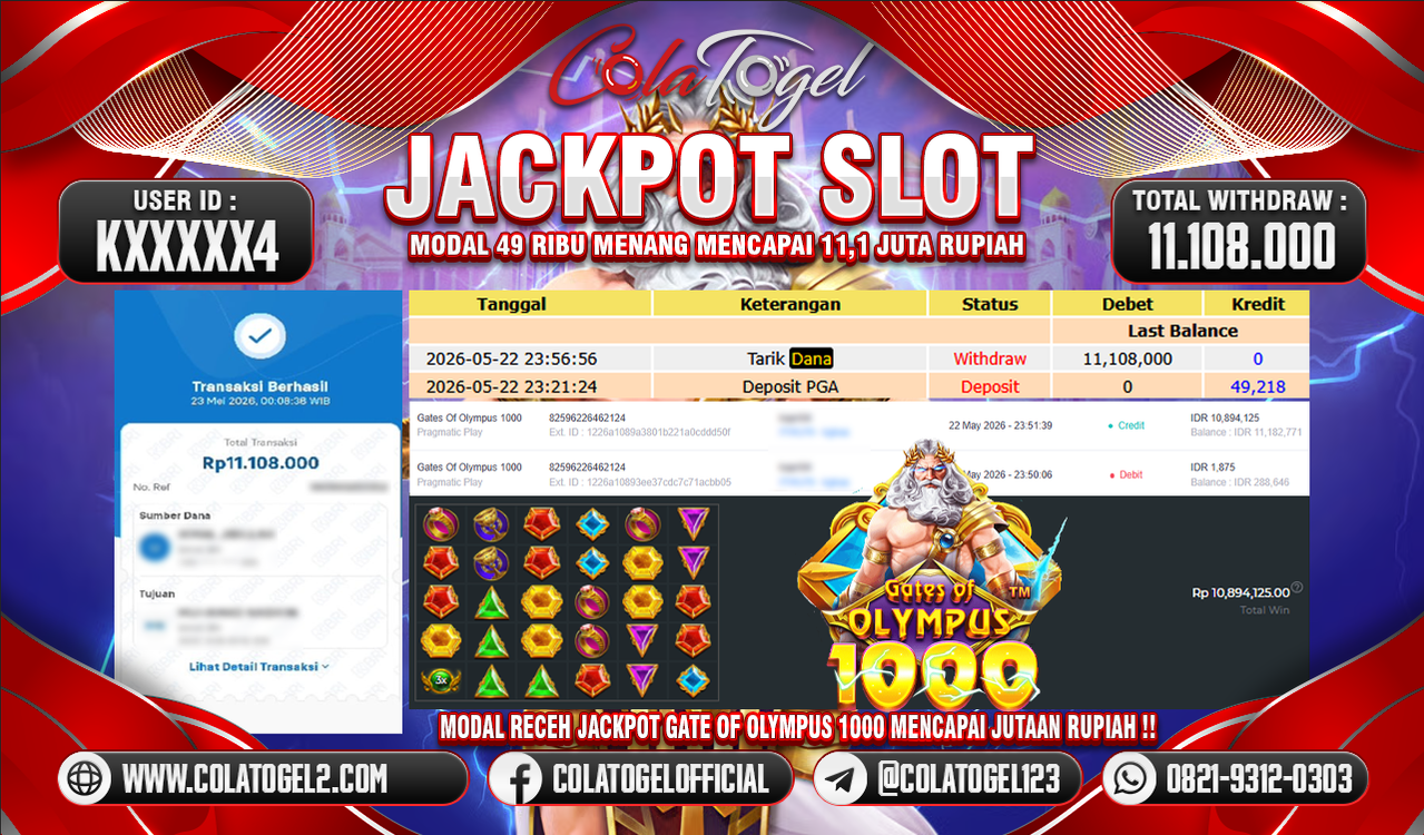 JACKPOT SLOT GACOR!!