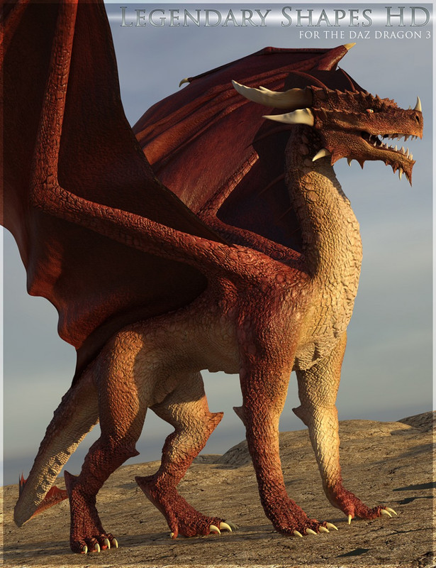 HFS Legendary Shapes HD for Daz Dragon 3 (New Link)
