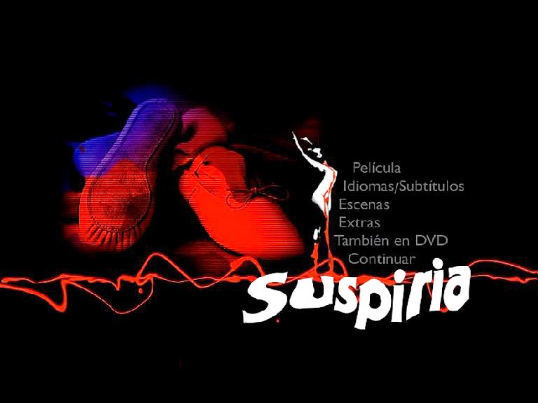 SUSPIRIA 1977 MENU - Suspiria [1977] [Terror, fantástico] [DVD5] [PAL] [Leng. ESP/ENG] [Subt. Español]