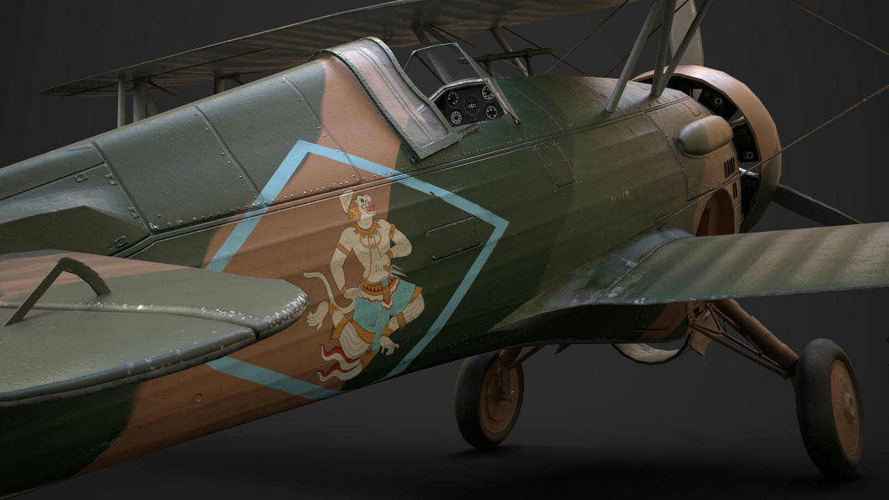 RTAF 1941-1945  (2012) - Page 4 Curtiss-Hawk-III-with-Royal-Thai-Air-Force-jpgghfsf