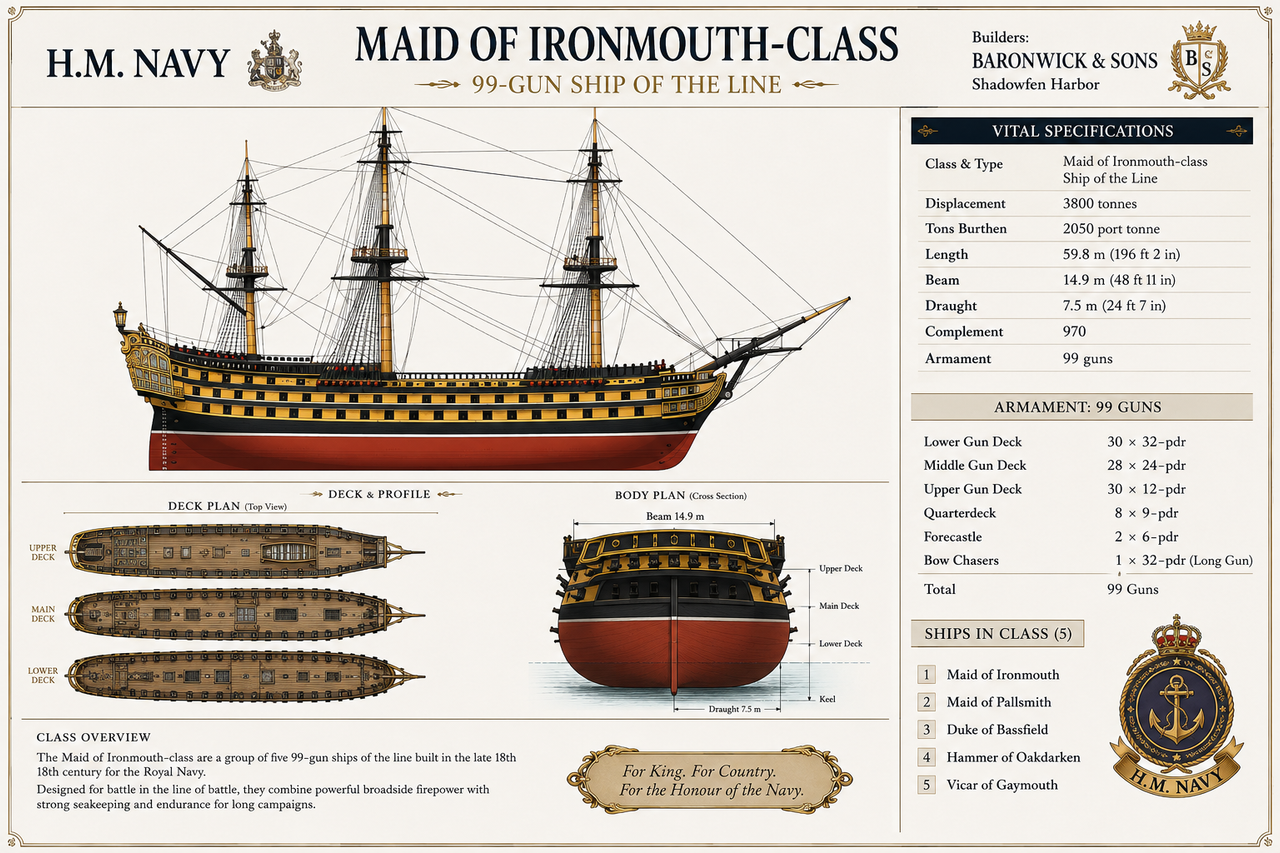 Maid of Ironmouth info