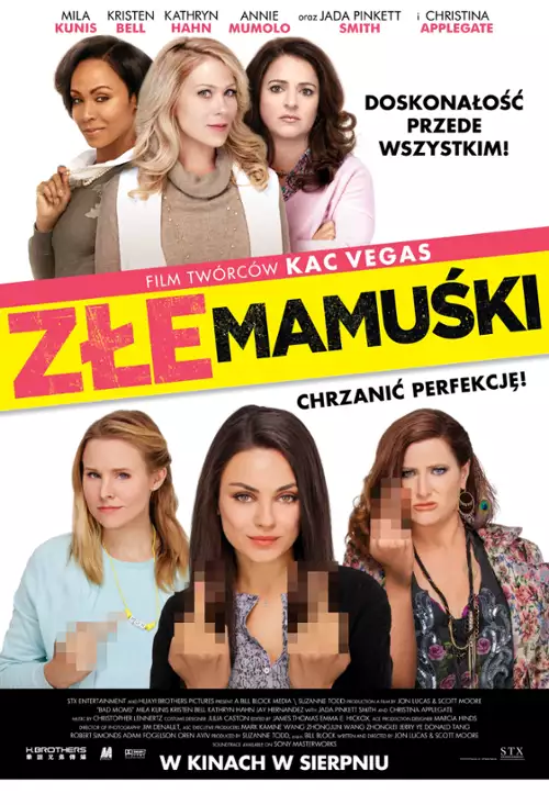 Złe mamuśki / Bad Moms (2016) PL.BDRip.XviD-KiT / Lektor PL