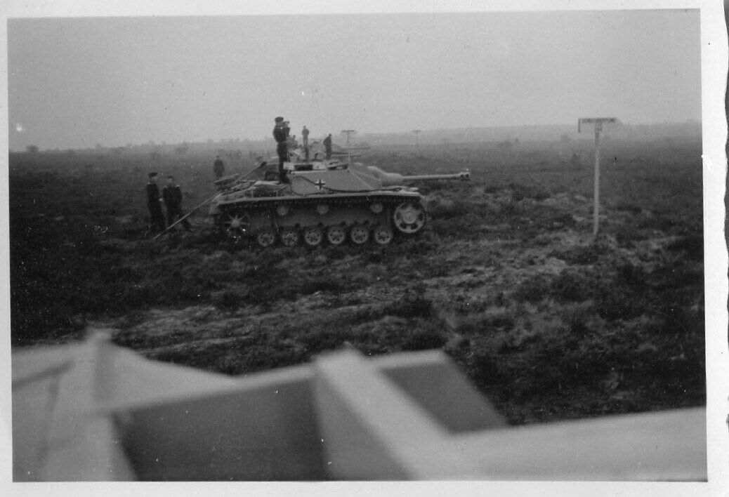 Foto Panzer Sturmgeschütz original beschriftet 10.11.1943  guter