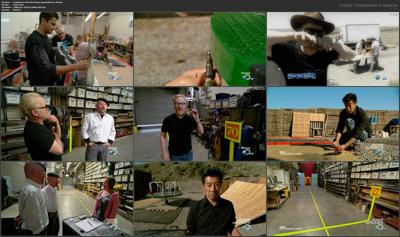 MythBusters S2011E01 Mission Impossible Face Off.mkv