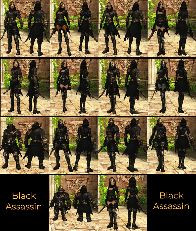 Black Assassin Suit