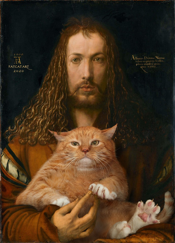 Du-rer-Self-portrait-cat-w