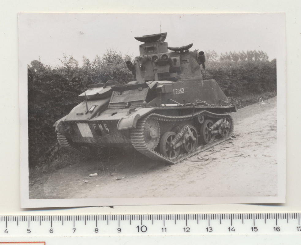 ZERSTÖRTEM ENGLISCHEN PANZER DÜNNKIRCHEN 2WK