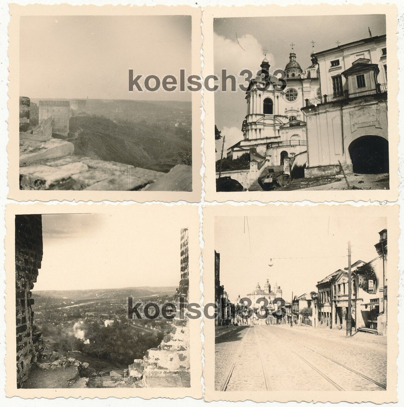 4 Fotos Smolensk Russland Kathedrale Mark Tank Panzer Festung Hauptstraße ..