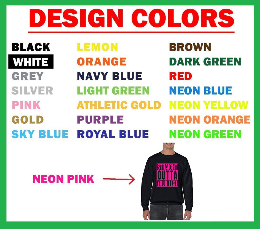 DESIGN-COLOR-ALL-COLOR-SWEATER-STRAIGHTOUTTA-YOUR-TEXT-HOTPINK