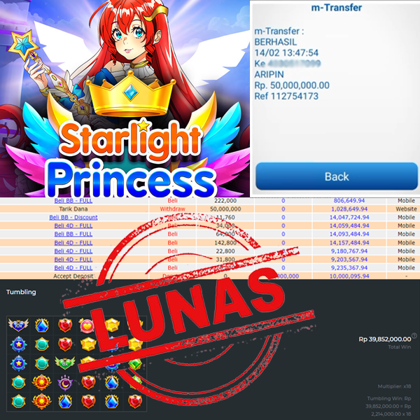 bukti-jp-slot-starlight-princess