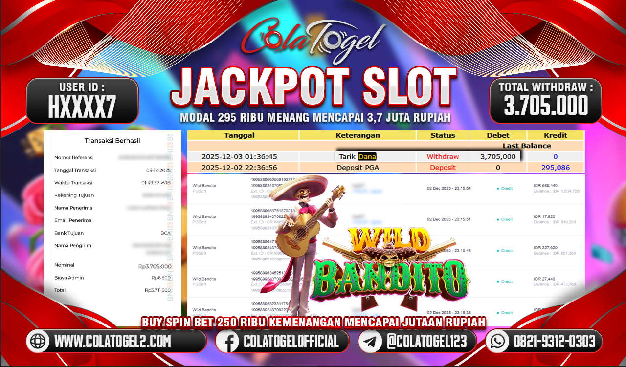 JACKPOT SLOT GACOR!!