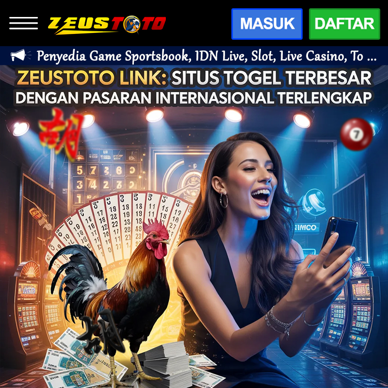 ZEUSTOTO LINK: Situs Togel Terbesar dengan Pasaran Internasional Terlengkap image 1