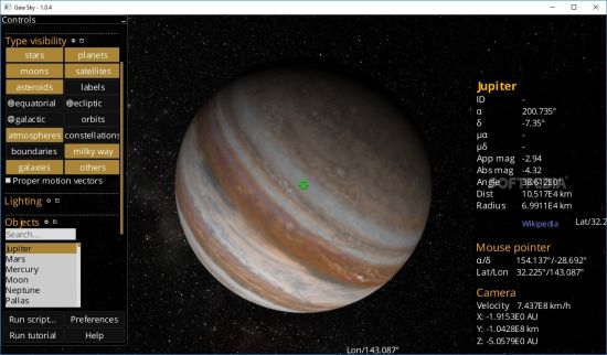 Gaia Sky 2.1.6 (x86/x64)