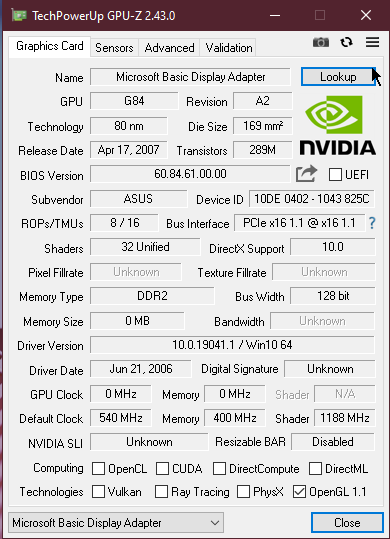Nvidia-8600GT