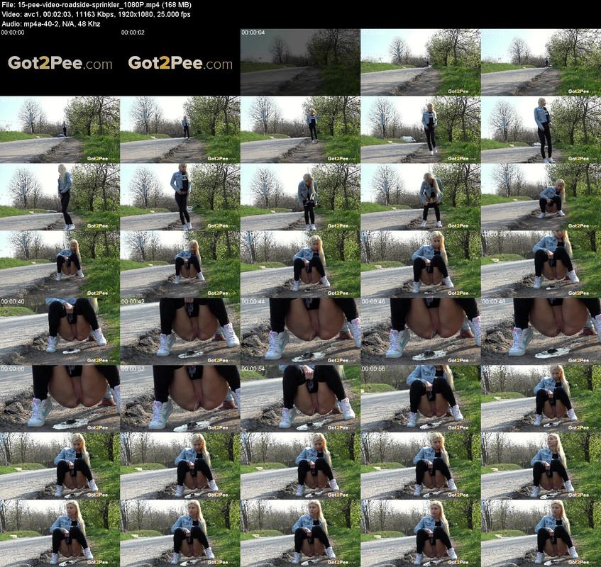 15 pee video roadside sprinkler 1080P