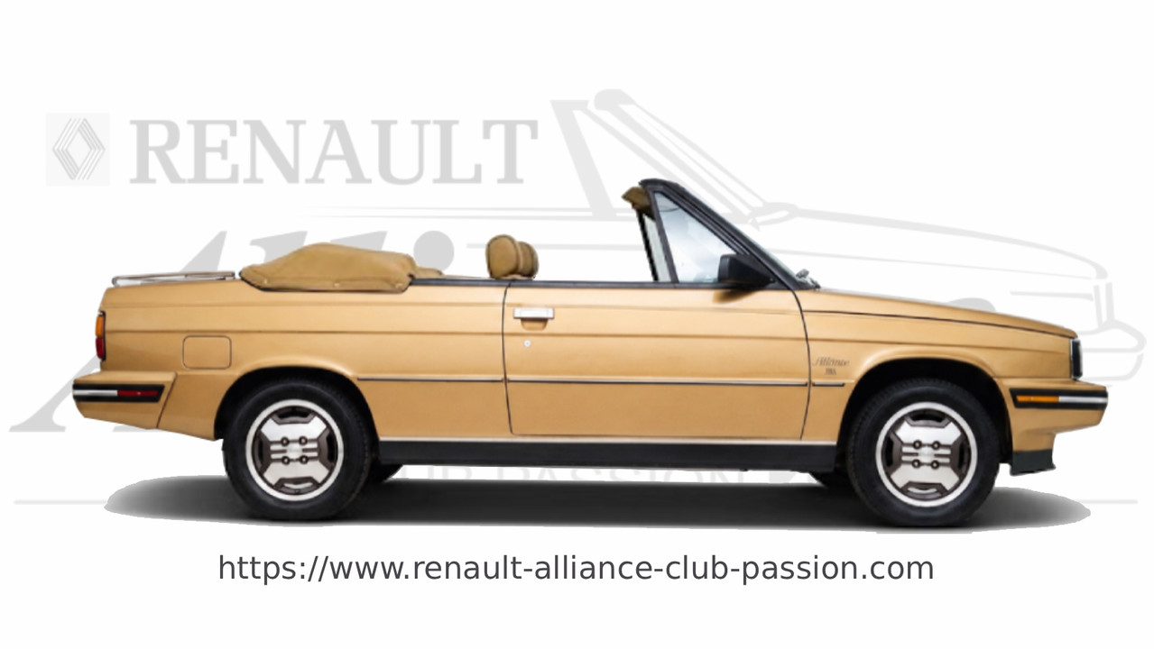 Renault Alliance convertible