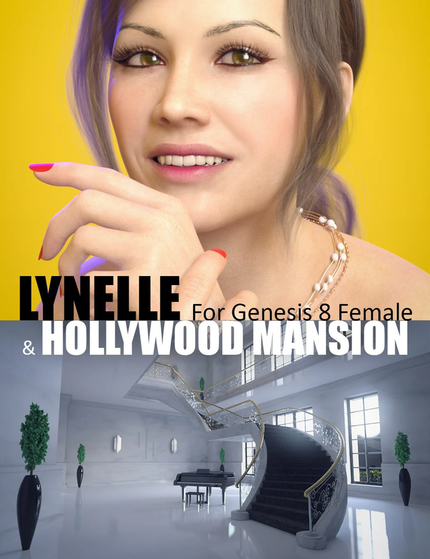 Lynelle For Genesis 8 Female And Hollywood Mansion Lynelle For Genesis 8 Female And Hollywood Mansion
