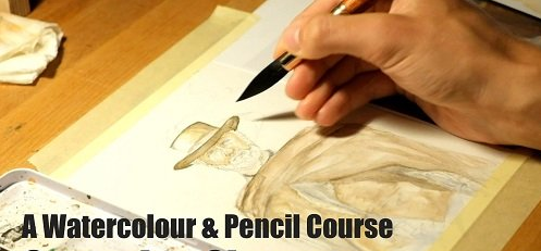 Skillshare - Capturing Character - A Watercolour & Pencil Course