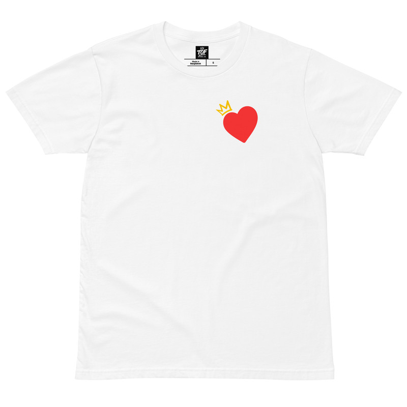 NO FAKE LOVE TEE - WHITE