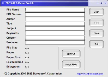 Bureausoft PDF Split & Merge Pro 7.0 + Portable Bureausoft PDF Split & Merge Pro 7.0 + Portable