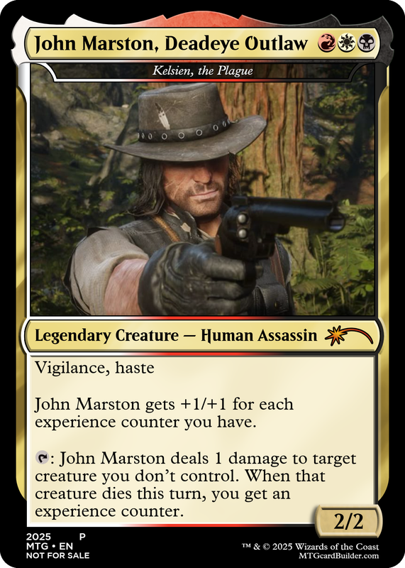 Kelsien, the Plague (John Marston, Deadeye Outlaw)
