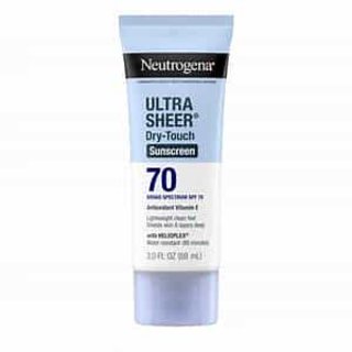 Neutrogena Ultra Sheer Broad Spectrum Sunscreen SPF 70