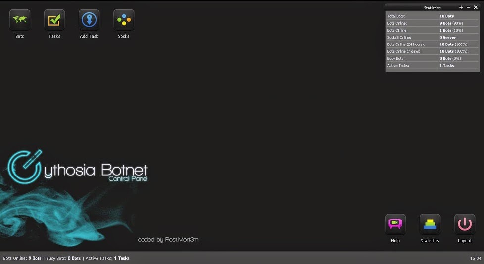 Cythosia Botnet v2 [Webpanel + Builder]